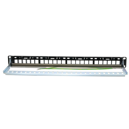 UTP, FTP Available 1U 24 Port Front Access Empty Panel